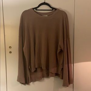 Nordstrom Rack Mauve Sweater with Bell Sleeves